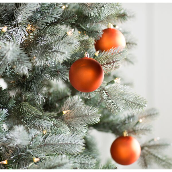 burnt orange tree decorations